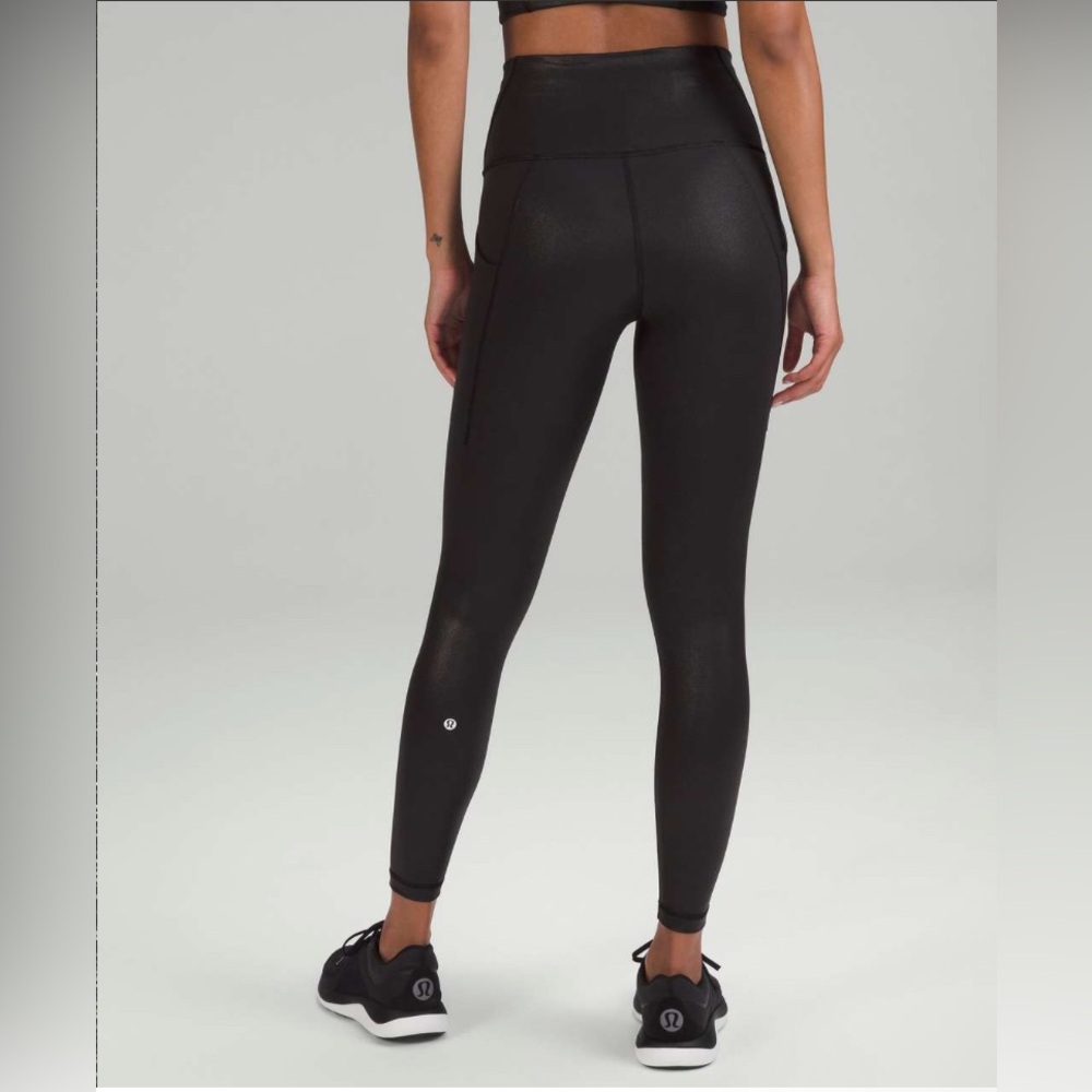 NWT Lululemon Wunder Train High Rise Tight Leggings  25” Pockets RFXB Size 2 - Picture 2 of 8